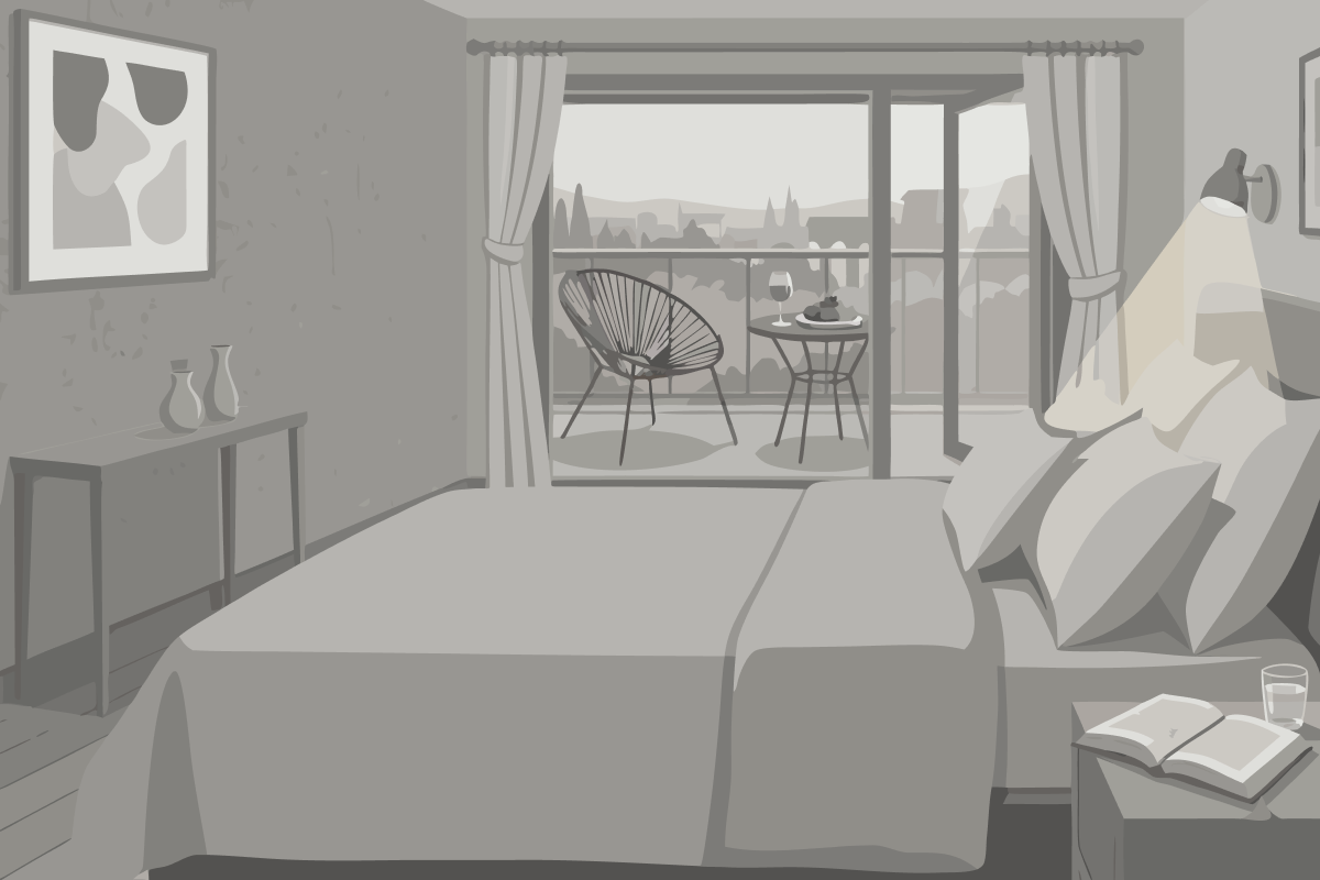 Chambre Triple - Vue sur Mer
